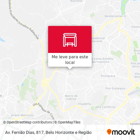Av. Fernão Dias, 817 mapa