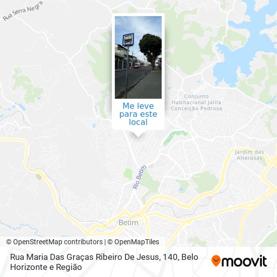 Rua Maria Das Graças Ribeiro De Jesus, 140 mapa