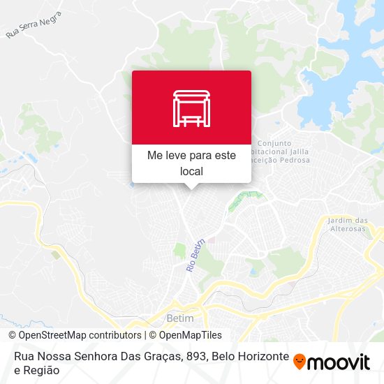 Rua Nossa Senhora Das Graças, 893 mapa