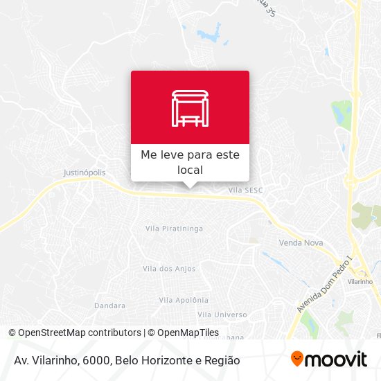 Av. Vilarinho, 6000 mapa