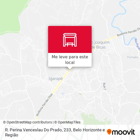 R. Perina Venceslau Do Prado, 233 mapa