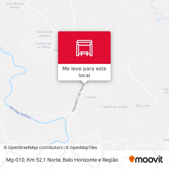 Mg-010, Km 52,1 Norte mapa