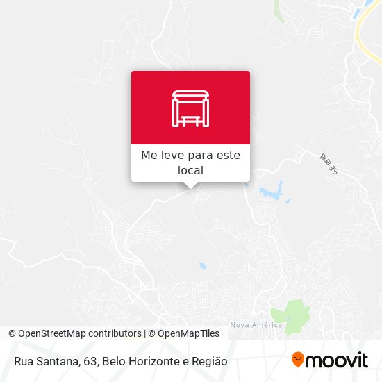 Rua Santana, 63 mapa