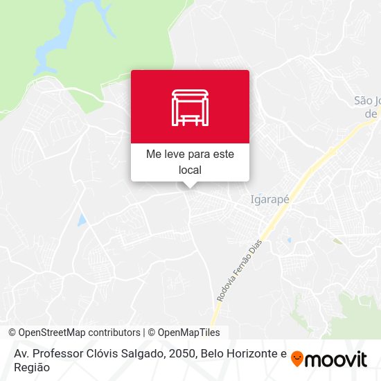 Av. Professor Clóvis Salgado, 2050 mapa