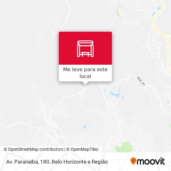 Av. Paranaíba, 180 mapa