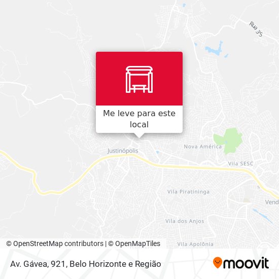 Av. Gávea, 921 mapa