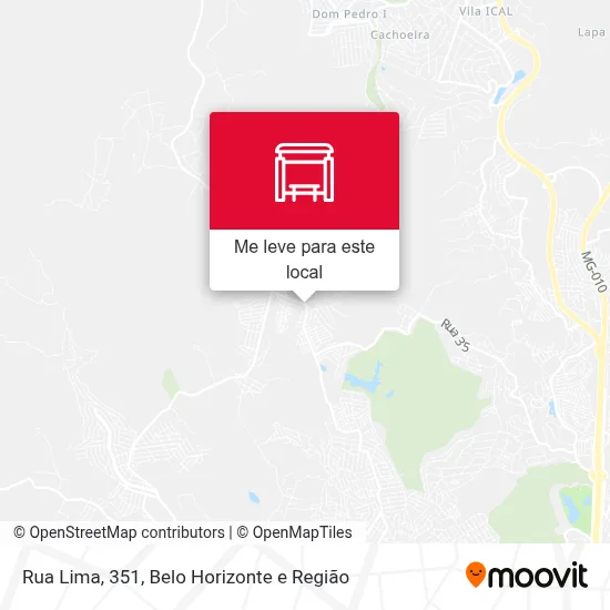 Rua Lima, 351 mapa