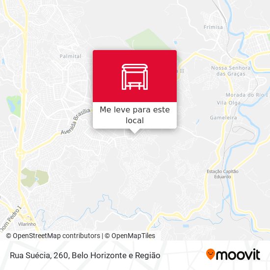 Rua Suécia, 260 mapa