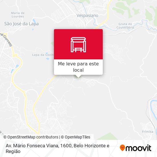 Av. Mário Fonseca Viana, 1600 mapa