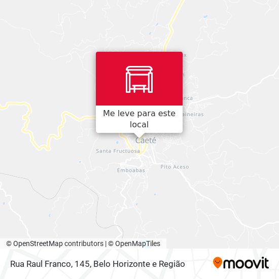 Rua Raul Franco, 145 mapa