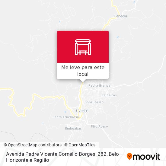 Avenida Padre Vicente Cornélio Borges, 282 mapa