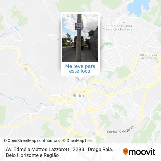 Av. Edméia Mattos Lazzarotti, 2298 | Droga Raia mapa