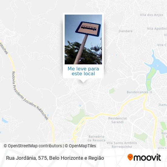 Rua Jordânia, 575 mapa
