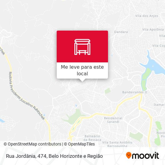 Rua Jordânia, 474 mapa