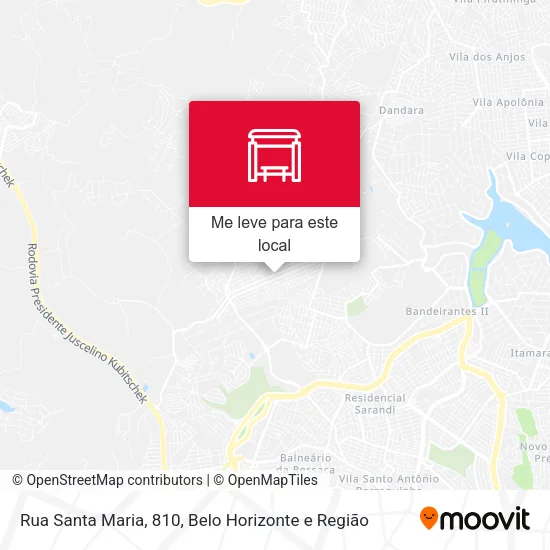 Rua Santa Maria, 810 mapa