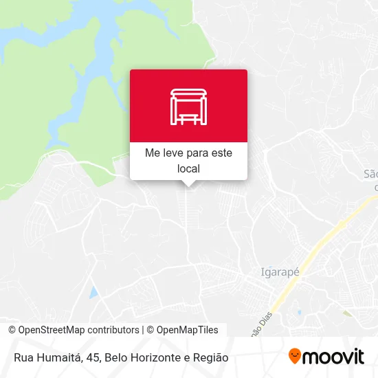 Rua Humaitá, 45 mapa