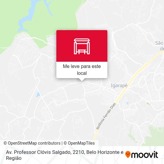 Av. Professor Clóvis Salgado, 2210 mapa