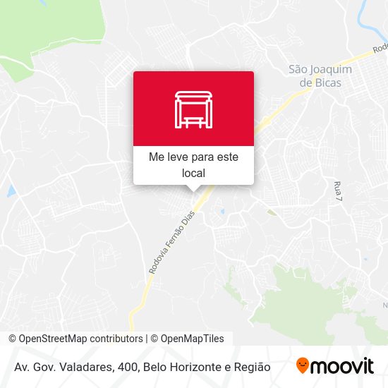 Av. Gov. Valadares, 400 mapa