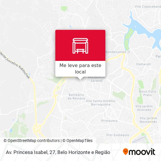 Av. Princesa Isabel, 27 mapa