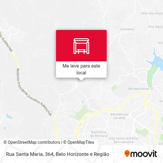 Rua Santa Maria, 364 mapa