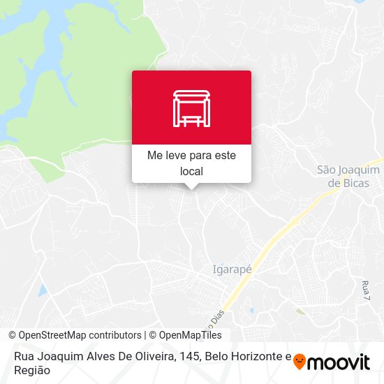 Rua Joaquim Alves De Oliveira, 145 mapa