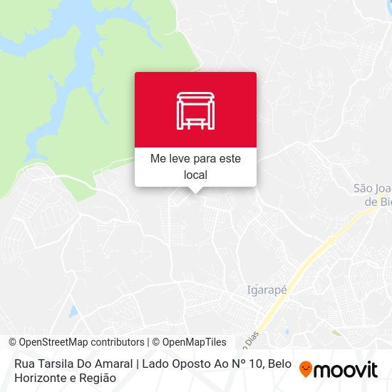 Rua Tarsila Do Amaral | Lado Oposto Ao Nº 10 mapa