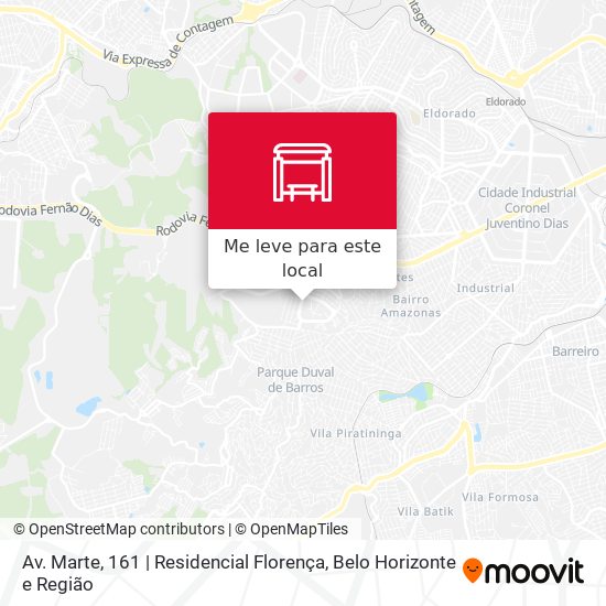 Av. Marte, 161 | Residencial Florença mapa