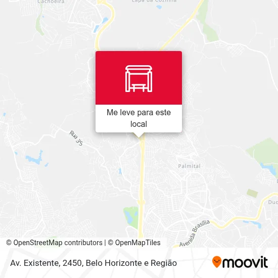 Av. Existente, 2450 mapa