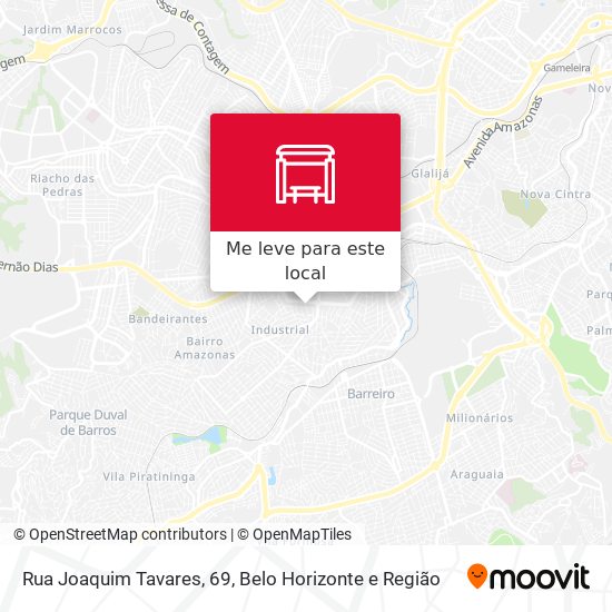 Rua Joaquim Tavares, 69 mapa