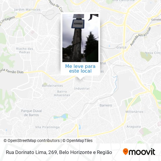 Rua Dorinato Lima, 269 mapa