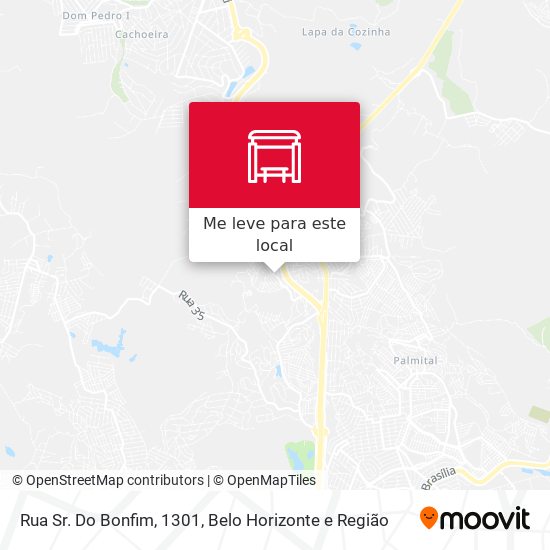 Rua Sr. Do Bonfim, 1301 mapa