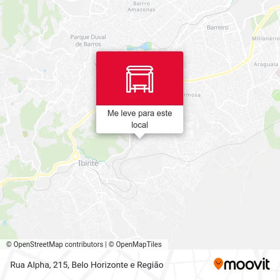 Rua Alpha, 215 mapa