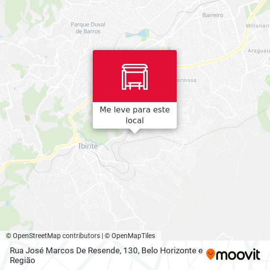 Rua José Marcos De Resende, 130 mapa