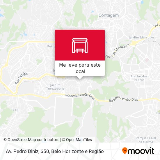 Av. Pedro Diniz, 650 mapa