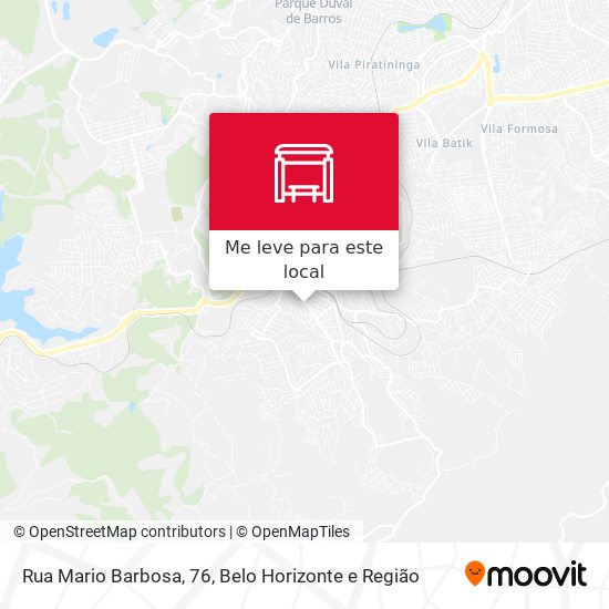 Rua Mario Barbosa, 76 mapa