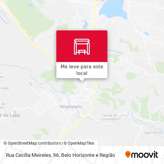 Rua Cecília Meireles, 96 mapa