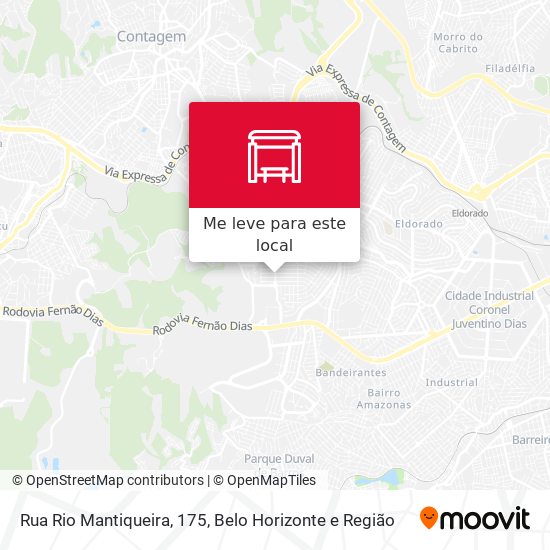 Rua Rio Mantiqueira, 175 mapa