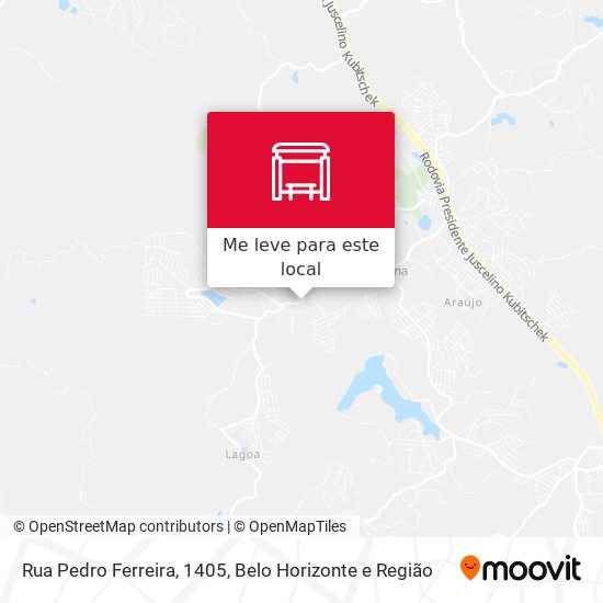 Rua Pedro Ferreira, 1405 mapa