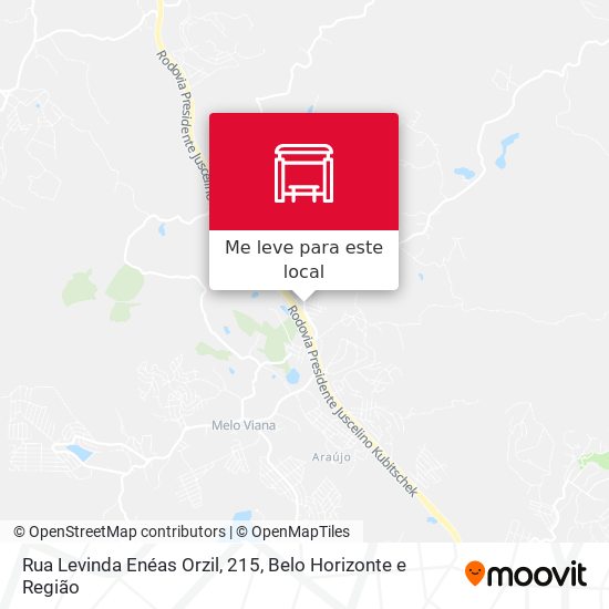 Rua Levinda Enéas Orzil, 215 mapa