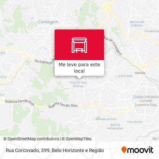 Rua Corcovado, 399 mapa