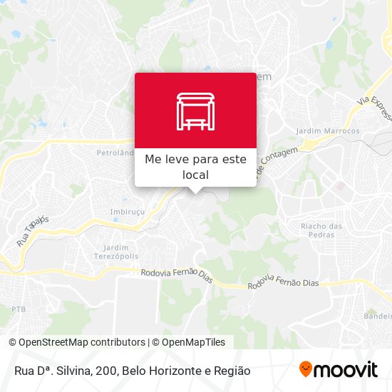 Rua Dª. Silvina, 200 mapa