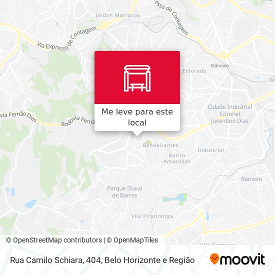 Rua Camilo Schiara, 404 mapa