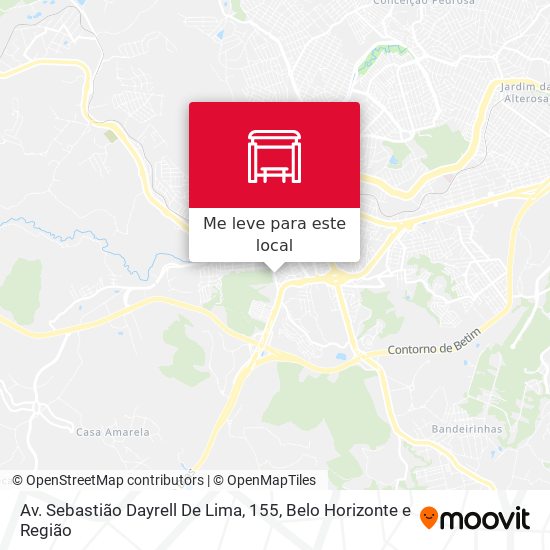 Av. Sebastião Dayrell De Lima, 155 mapa