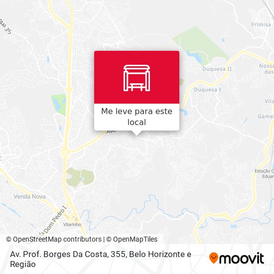 Av. Prof. Borges Da Costa, 355 mapa