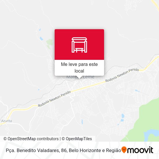Pça. Benedito Valadares, 86 mapa