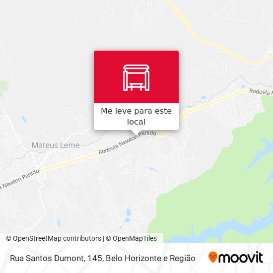 Rua Santos Dumont, 145 mapa