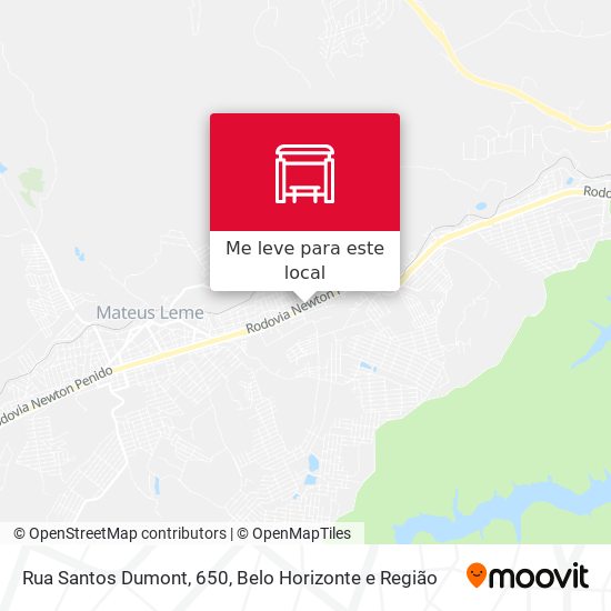 Rua Santos Dumont, 650 mapa