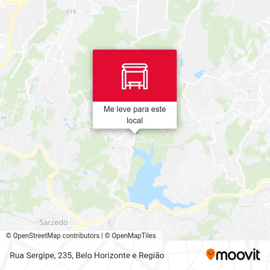 Rua Sergipe, 235 mapa