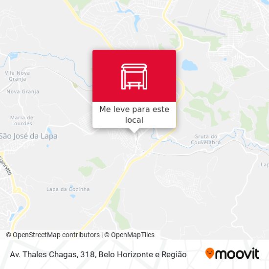 Av. Thales Chagas, 318 mapa