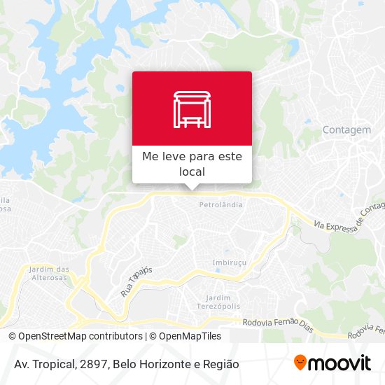 Av. Tropical, 2897 mapa